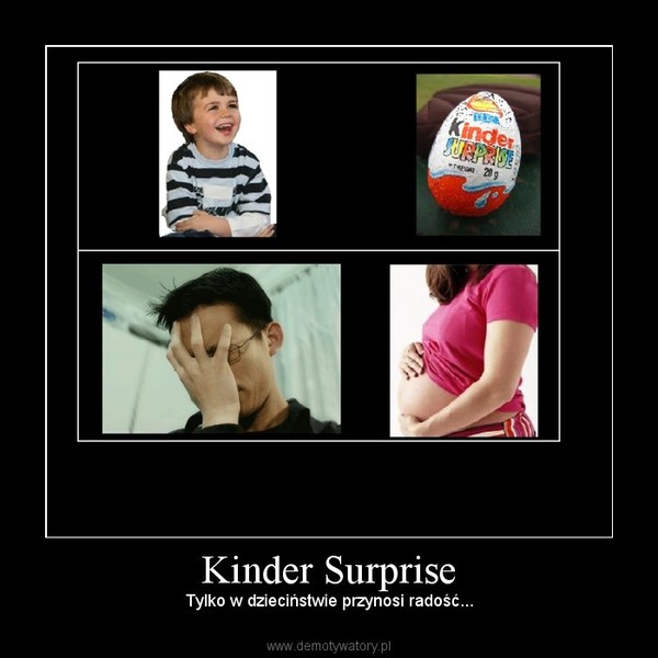 Kinder Surprise – Tylko w dzieciństwie przynosi radość... 