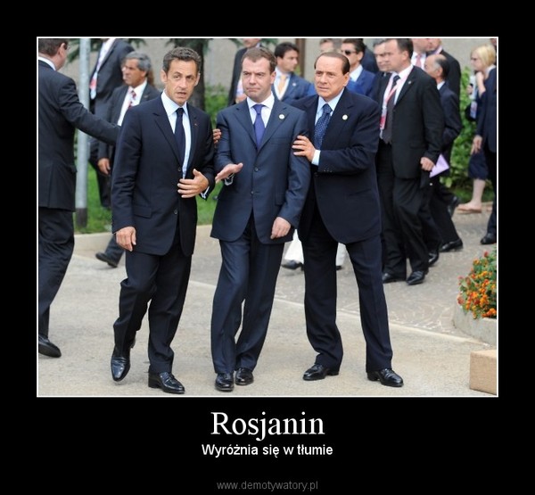 Rosjanin – Wyróżnia się w tłumie 