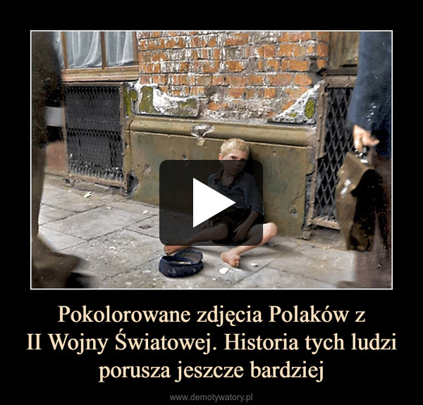 Pokolorowane zdjęcia Polaków zII Wojny Światowej. Historia tych ludzi porusza jeszcze bardziej –  