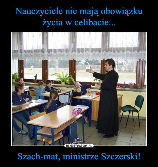 Szach-mat, ministrze Szczerski! –  