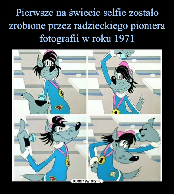 Pierwsze na świecie selfie zostało zrobione przez radzieckiego pioniera fotografii w roku 1971