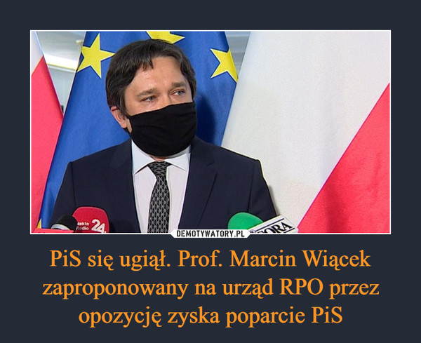 PiS się ugiął. Prof. Marcin Wiącek zaproponowany na urząd RPO przez opozycję zyska poparcie PiS
