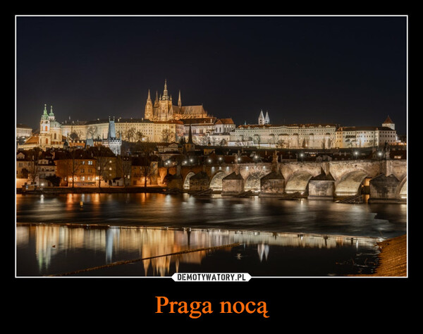 Praga nocą –  