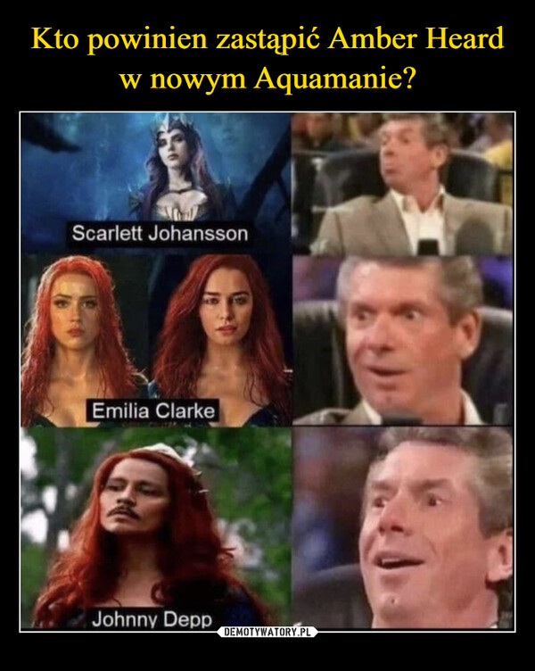 Kto powinien zastąpić Amber Heard w nowym Aquamanie?