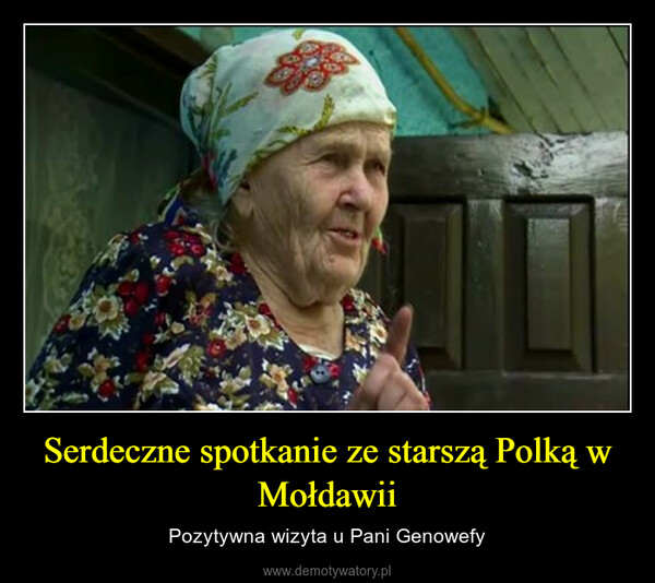 Serdeczne spotkanie ze starszą Polką w Mołdawii – Pozytywna wizyta u Pani Genowefy 