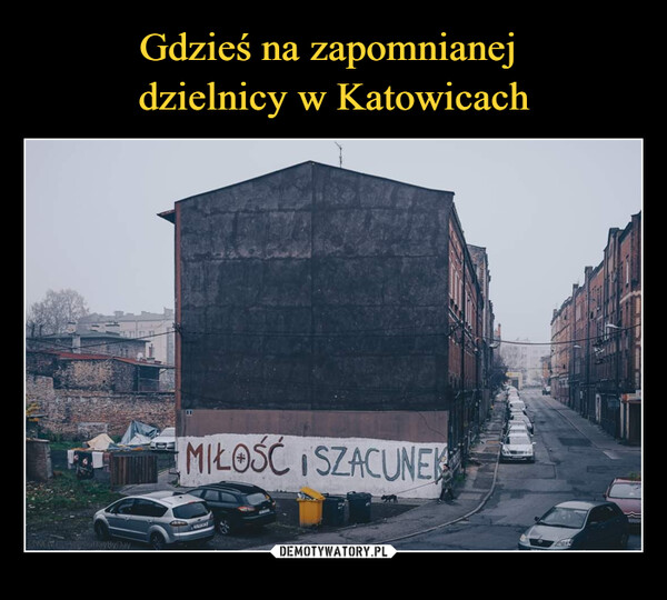 Gdzieś na zapomnianej 
dzielnicy w Katowicach