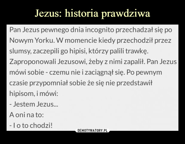 Jezus: historia prawdziwa