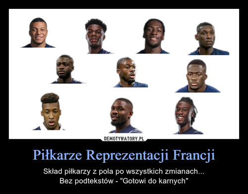 Piłkarze Reprezentacji Francji