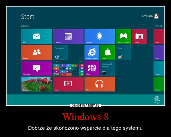 Windows 8 – Dobrze że skończono wsparcie dla tego systemu 