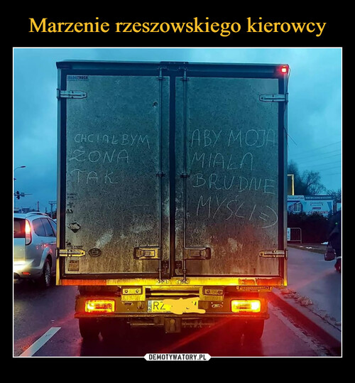 Marzenie rzeszowskiego kierowcy