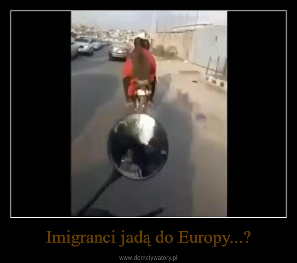 Imigranci jadą do Europy...? –  