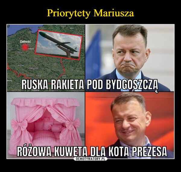 Priorytety Mariusza
