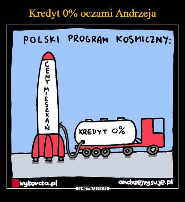  –  POLSKI PROGRAM KOSMICZNY:ESwyborcza.plKREDYT 0%FOOandrzejrysuje.pl